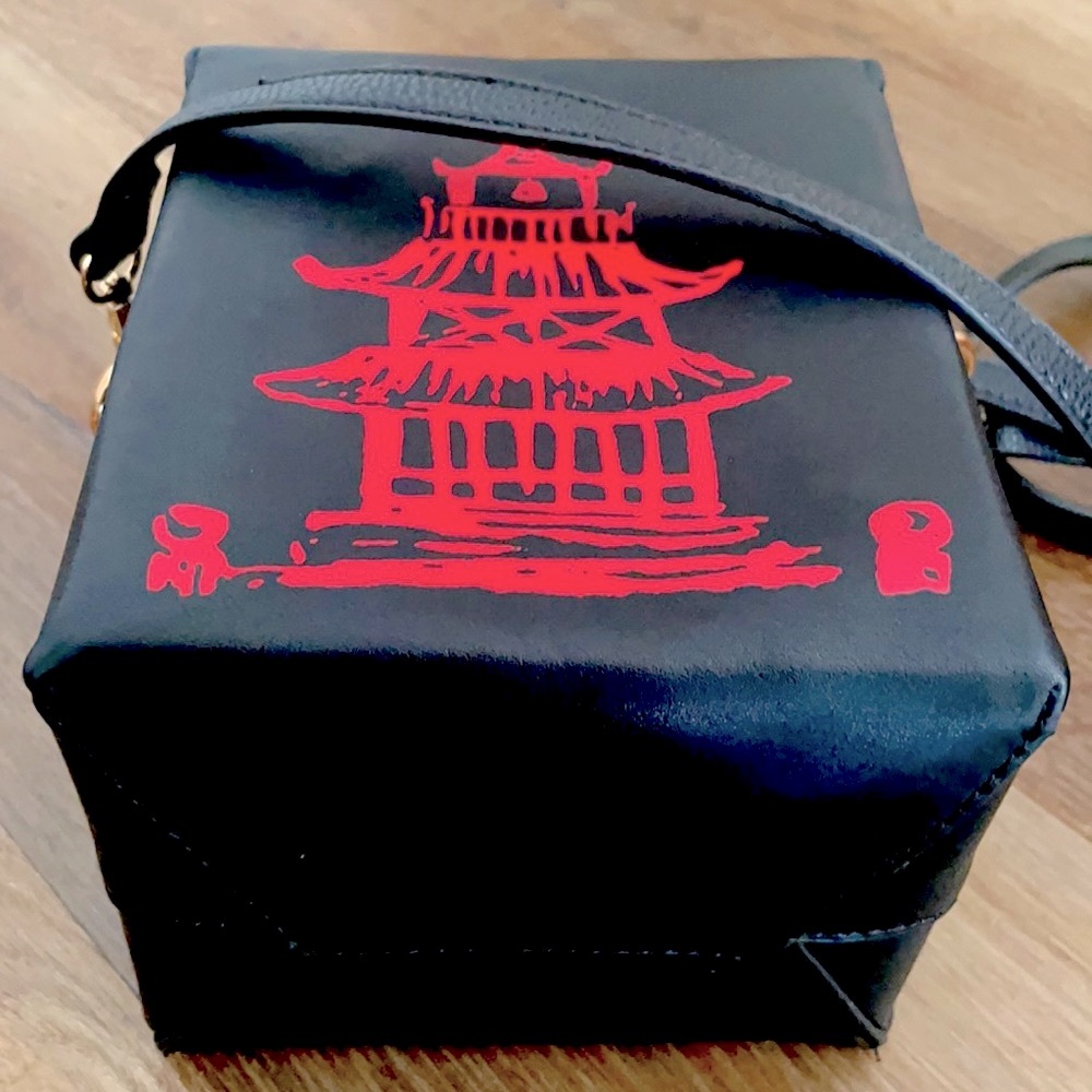 Chinese Take Out food box bag purse